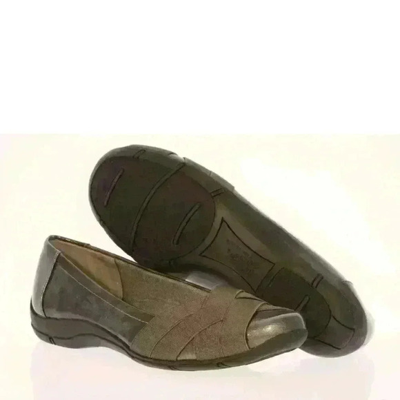 Life Stride Women's Daisie Pewter Flat Slip On Loafer Shoes NIB - Picture 3 of 7
